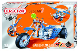 Design 3 Set - Classic Motorcycle